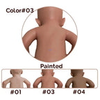 Image of Reborn Baby Dolls 20 Inch Pinky Girl Maddie Lifelike Silicone Reborn
