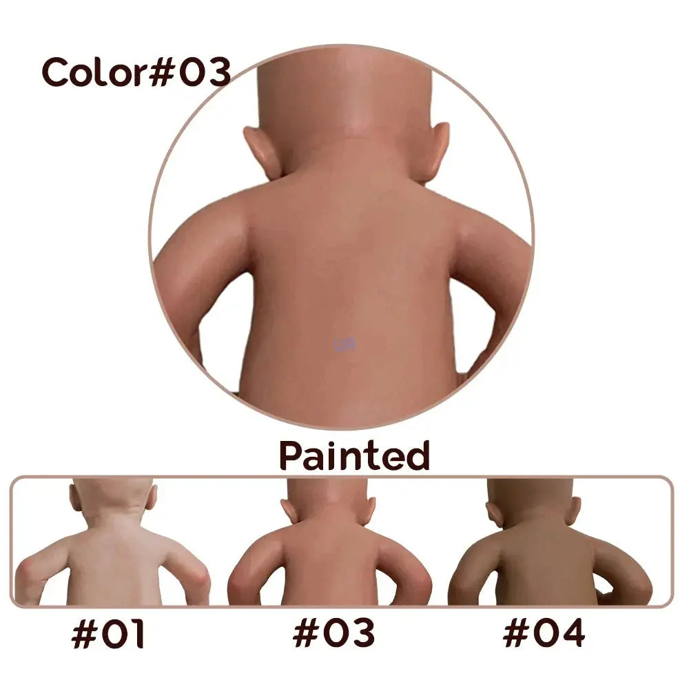 Image of Reborn Baby Dolls 20 Inch Pinky Girl Maddie Lifelike Silicone Reborn