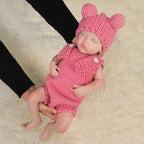 Image of Reborn Baby Dolls Full Body Soft 17" African American Reborn Baby