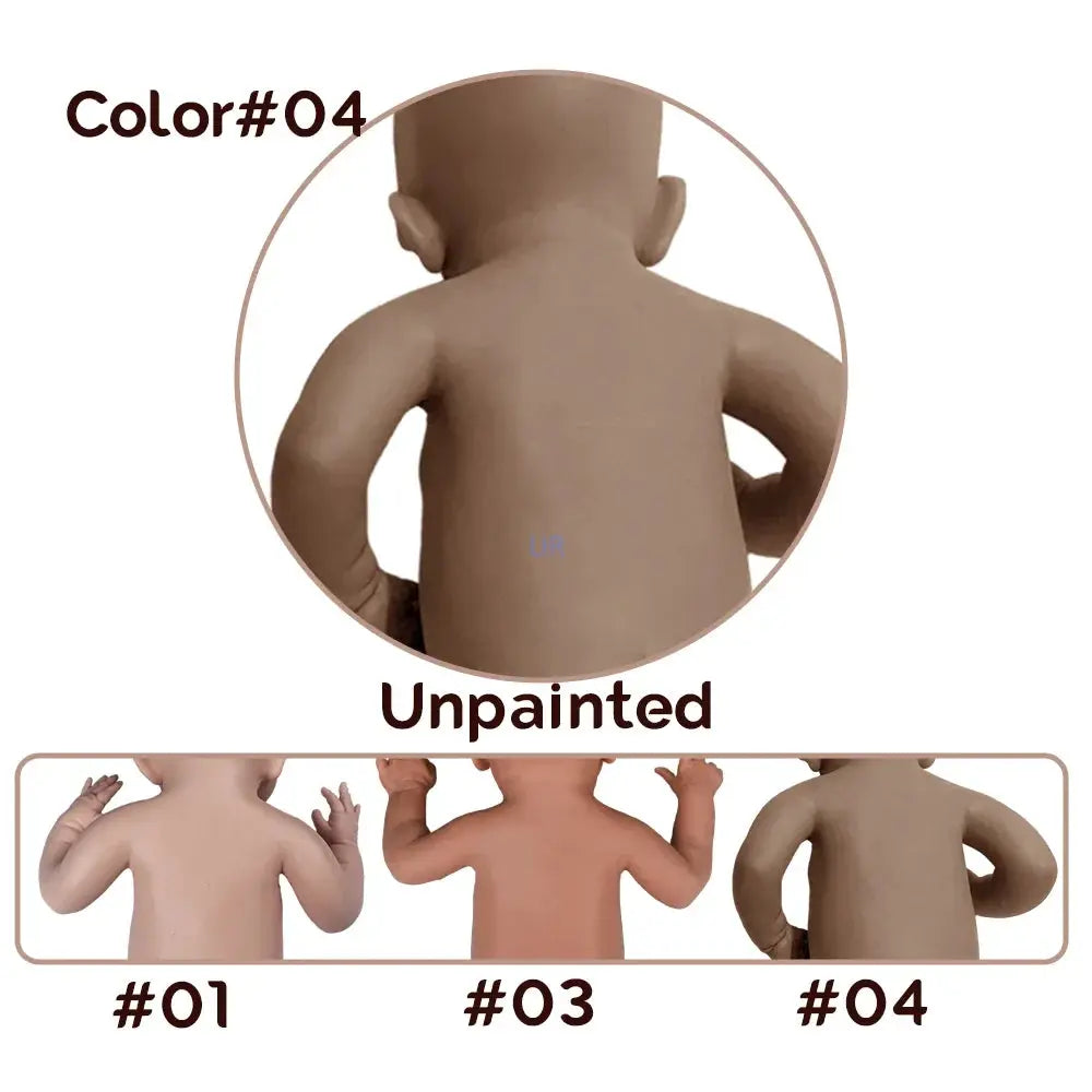 Image of Reborn Baby Dolls Unpainted Advanced Painted Doll Gift Set For Kids