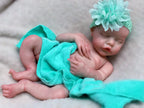Image of Reborn Baby Dolls 40Cm Twins B Solid Silicone Bebe Reborn Girl With