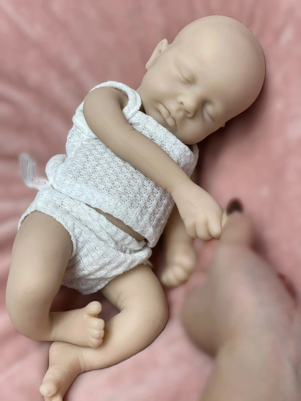 Image of Reborn Baby Dolls 33Cm Open Mount Reborn Dolls Unpainted Loulou Full