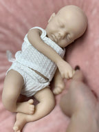 Image of Reborn Baby Dolls 33Cm Open Mount Reborn Dolls Unpainted Loulou Full
