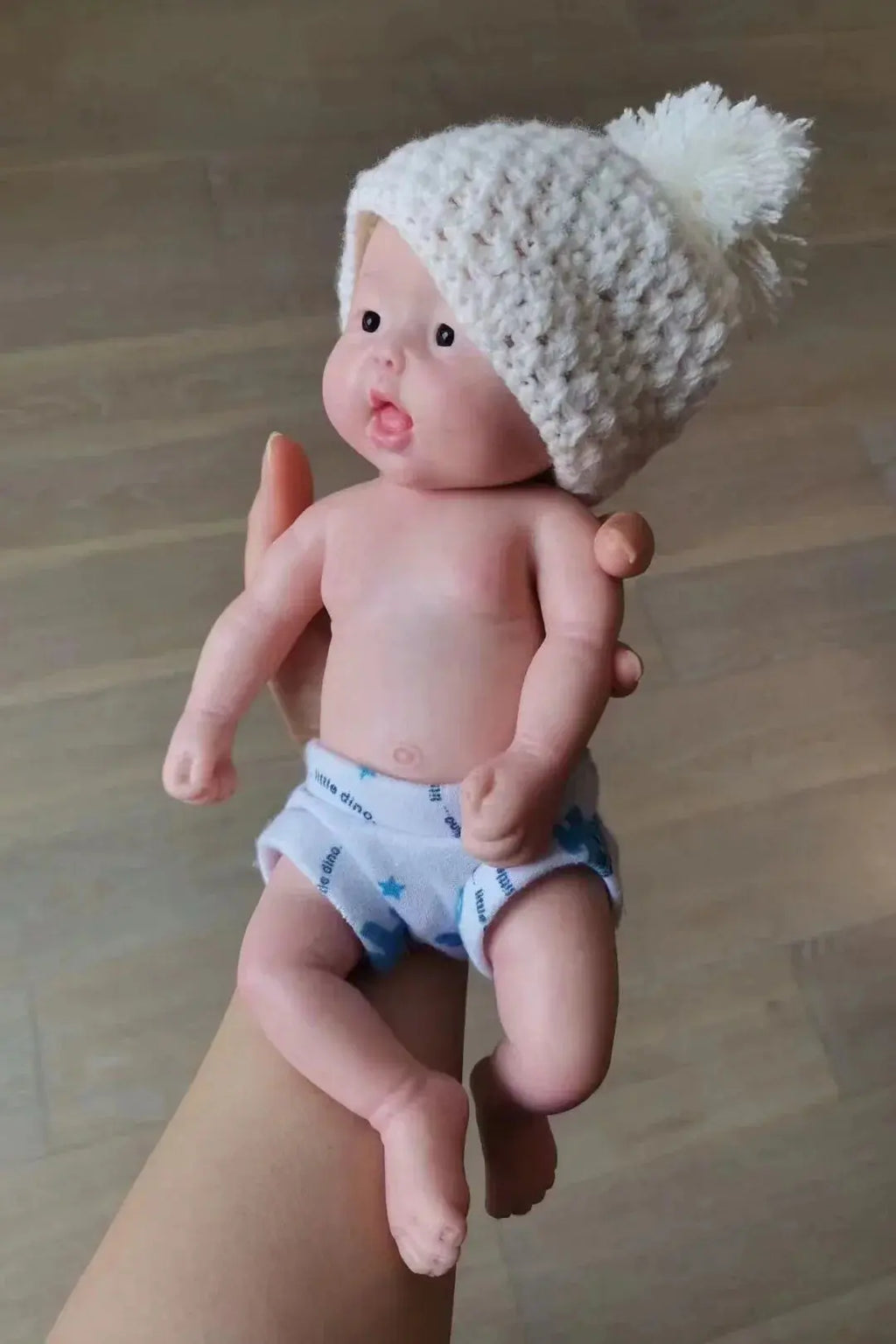 Image of Reborn Baby Dolls 28Cm Soft Full Body Solid Silicone Reborn Dolls