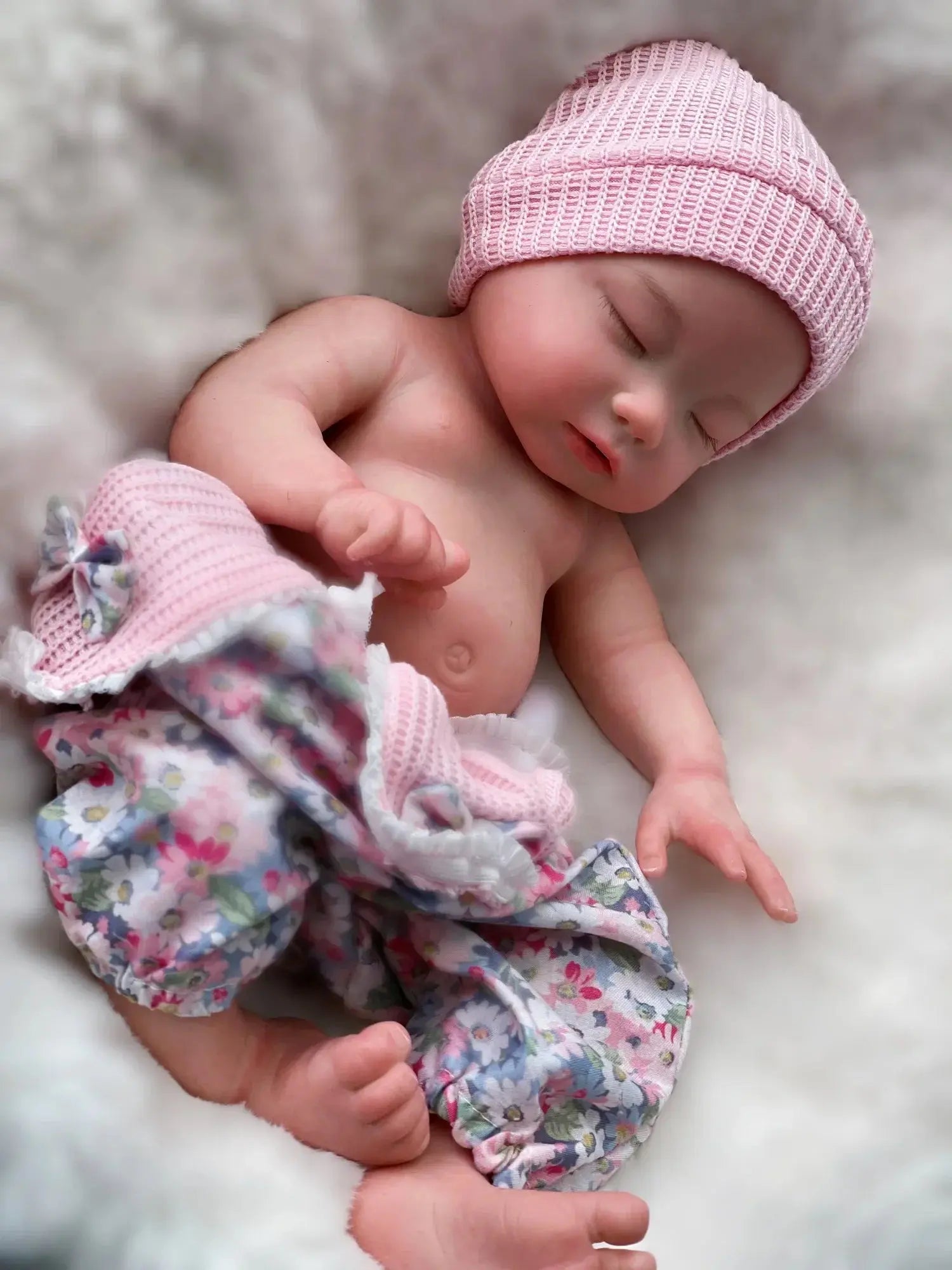 Image of Reborn Baby Dolls 35Cm Cuddly Whold Body Solid Silicone Bebe Reborn