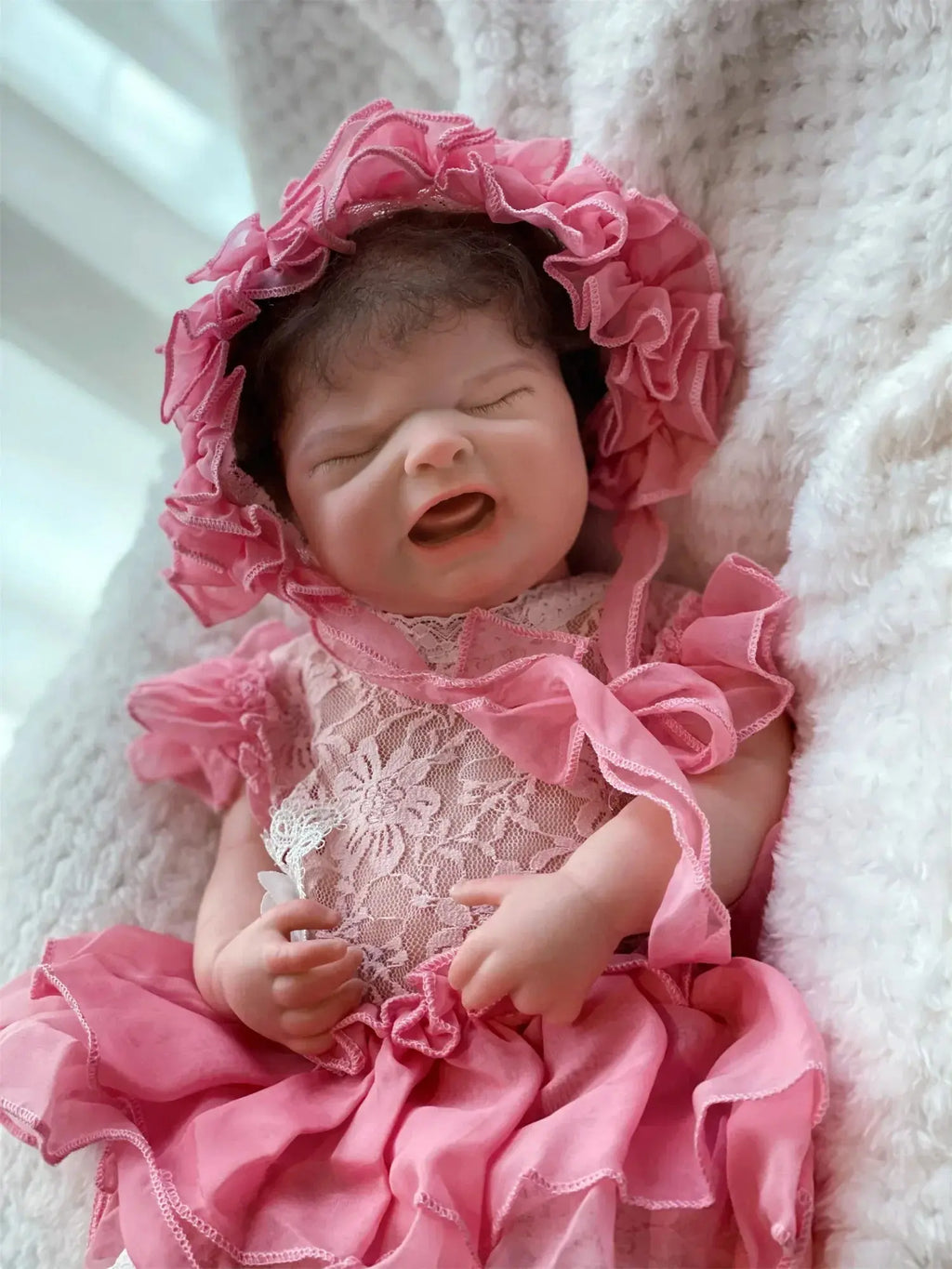 Image of Reborn Baby Dolls 18Inch Washable Maria Solid Silicone Bebe Reborn