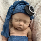 Image of Reborn Baby Dolls 18" Silicone Reborn Baby Dolls Girl Perfect Kids