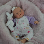 Image of Reborn Baby Dolls 7" Micro Preemie Full Silicone Sweet Baby Doll  