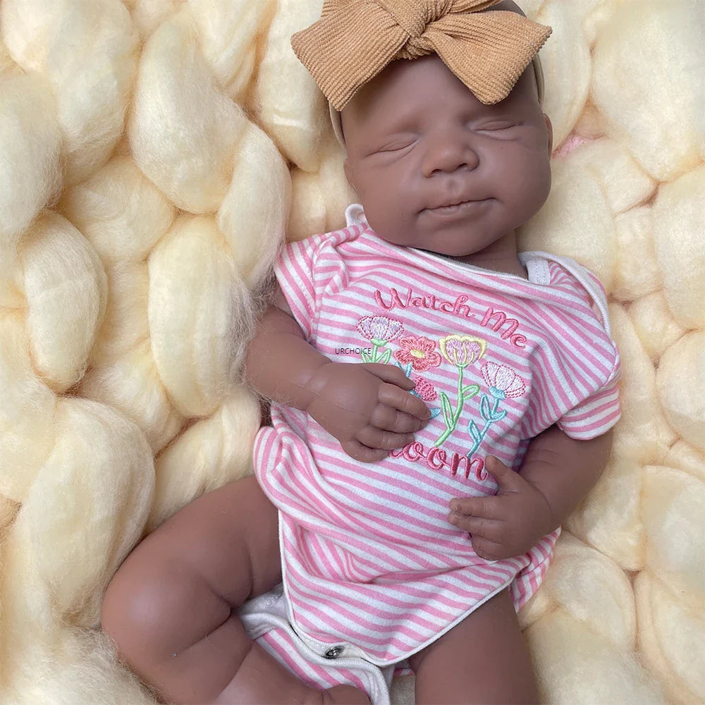 Image of Reborn Baby Dolls 19Inch Lifelike Silicone Reborn Baby Girl & Boy