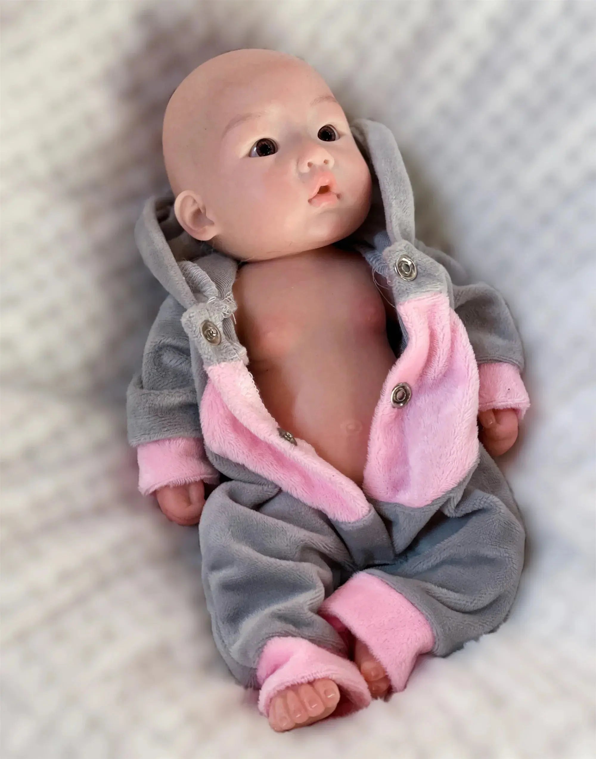 Image of Reborn Baby Dolls 25Cm Silicone Boy Reborn Dolls Full Body Soft Solid