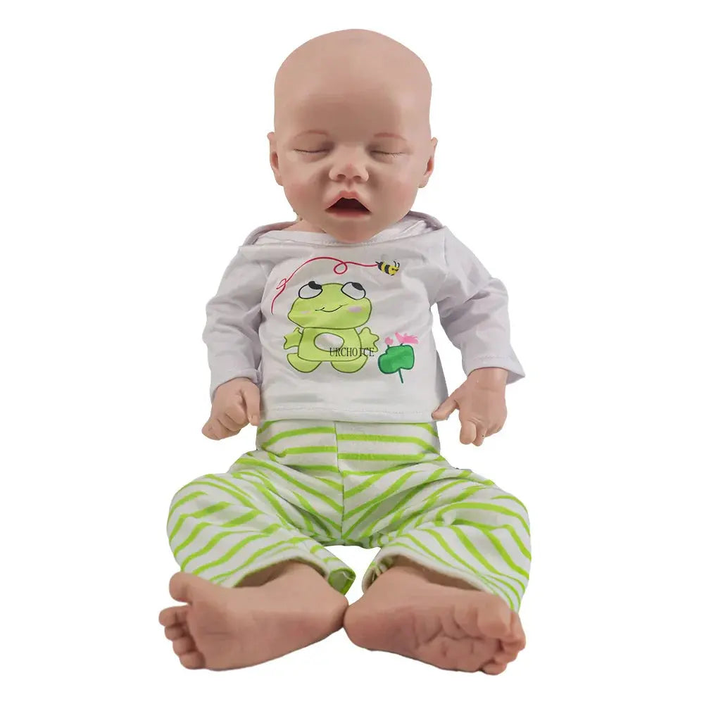 Image of Reborn Baby Dolls Authentic 17" African American Reborn Baby Doll