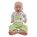 Image of Reborn Baby Dolls Authentic 17" African American Reborn Baby Doll