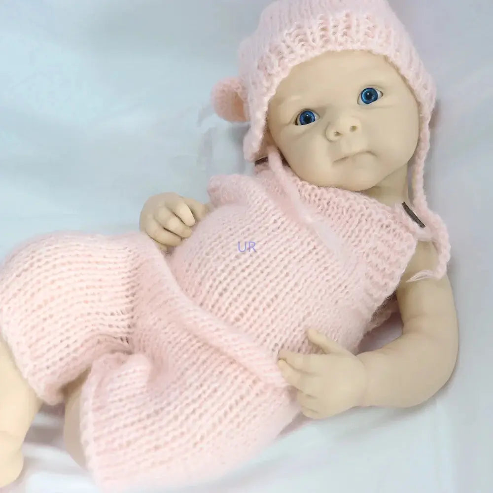 Image of Reborn Baby Dolls 19 Inch Lifelike Silicone Reborn Baby Doll Girl