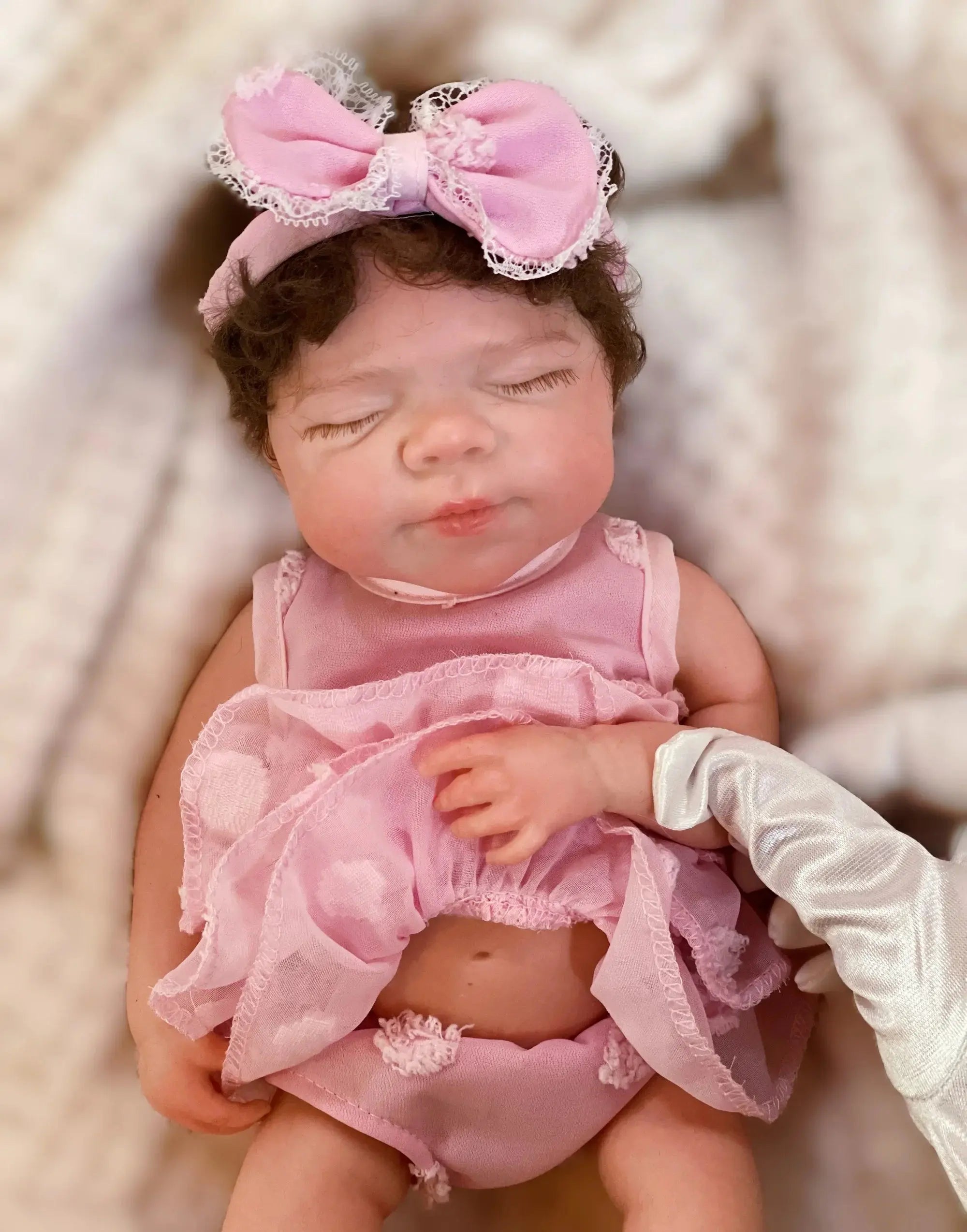 Image of Reborn Baby Dolls 13Inch Open Mouth Pascale Reborn Dolls Full Body