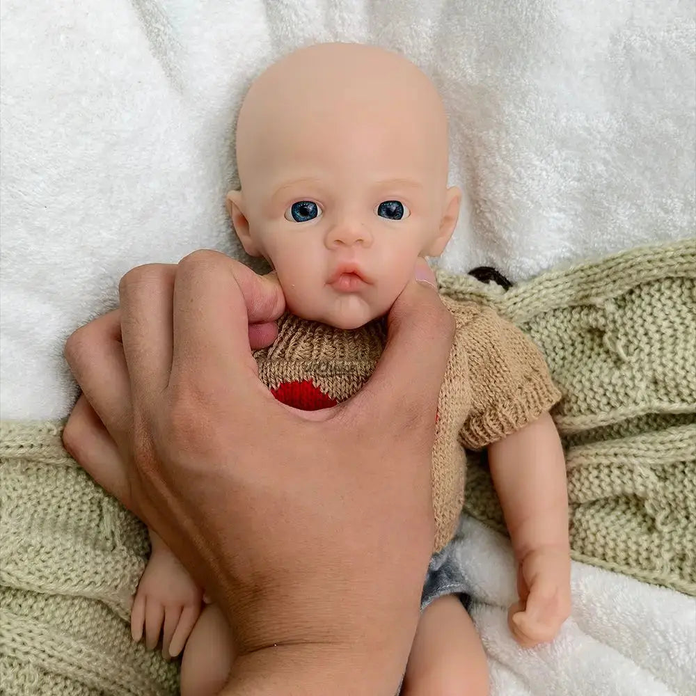 Image of Reborn Baby Dolls Micro 30 Cm 12Inch Baby Girl Meadow Full Body Soft