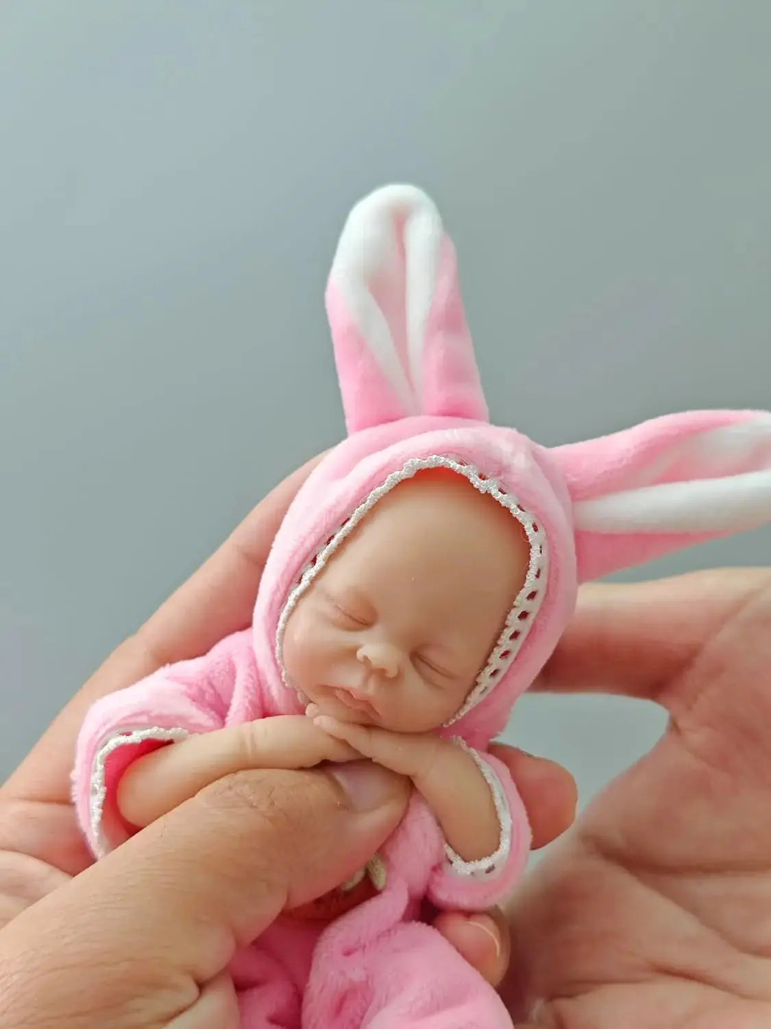 Image of Reborn Baby Dolls Reborn Baby Doll 5.5 Inch Silicone Full Body
