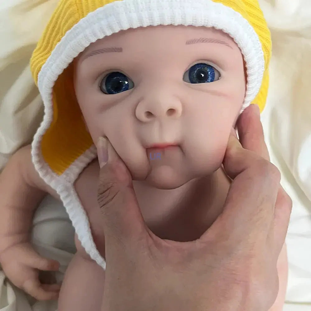 Image of Reborn Baby Dolls Cute 19-Inch Full-Body Silicone Reborn Baby Doll –