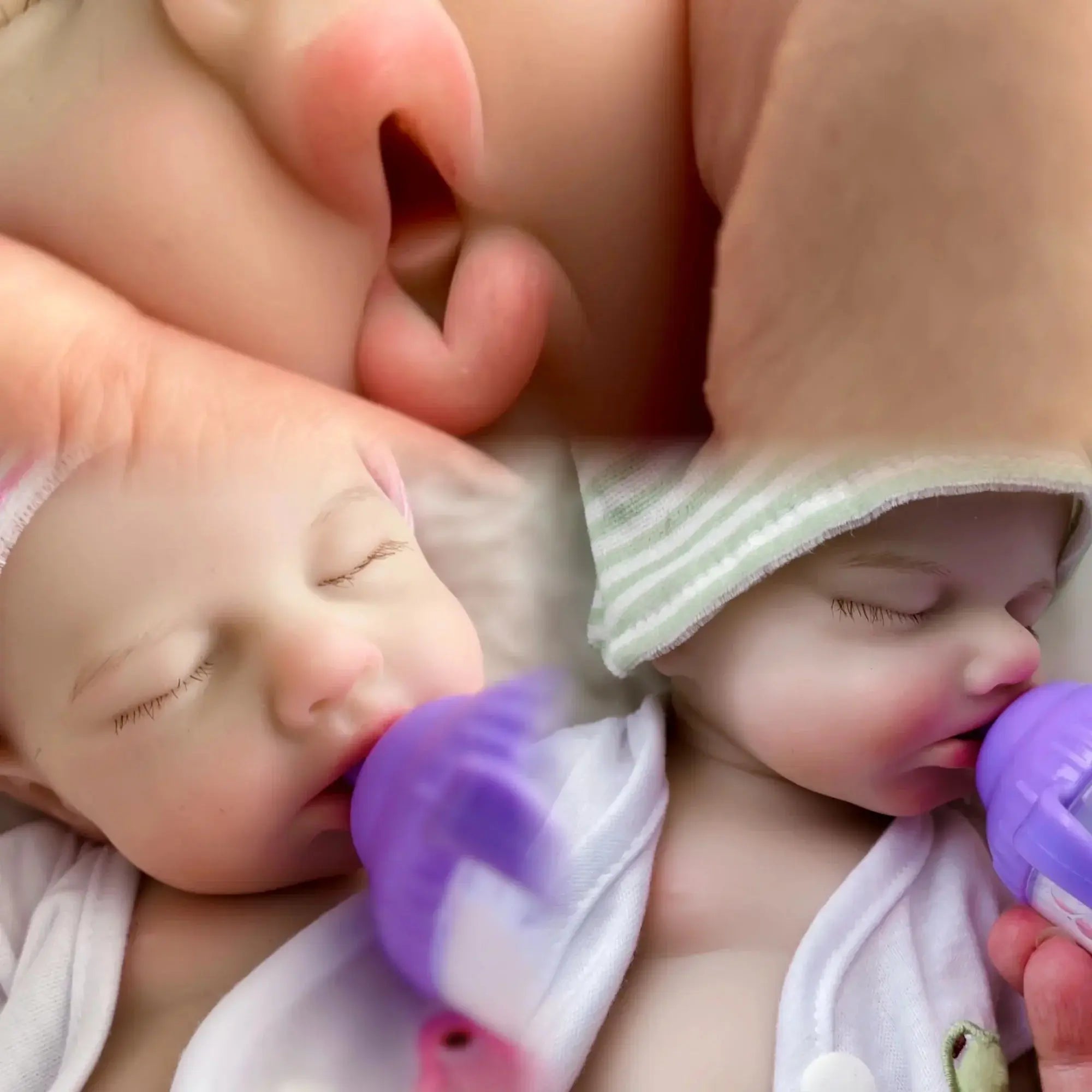 Image of Reborn Baby Dolls Reborn Dolls 33Cm Open Mouth Silicone Loulou Full
