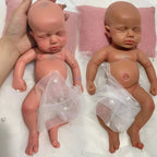Image of Reborn Baby Dolls Kids Parent Gift Soft 13" Ifelike Silicone Reborn