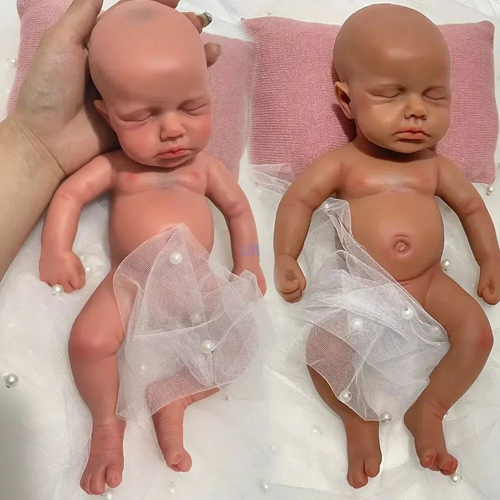 Image of Reborn Baby Dolls Kids Parent Gift Soft 13" Ifelike Silicone Reborn