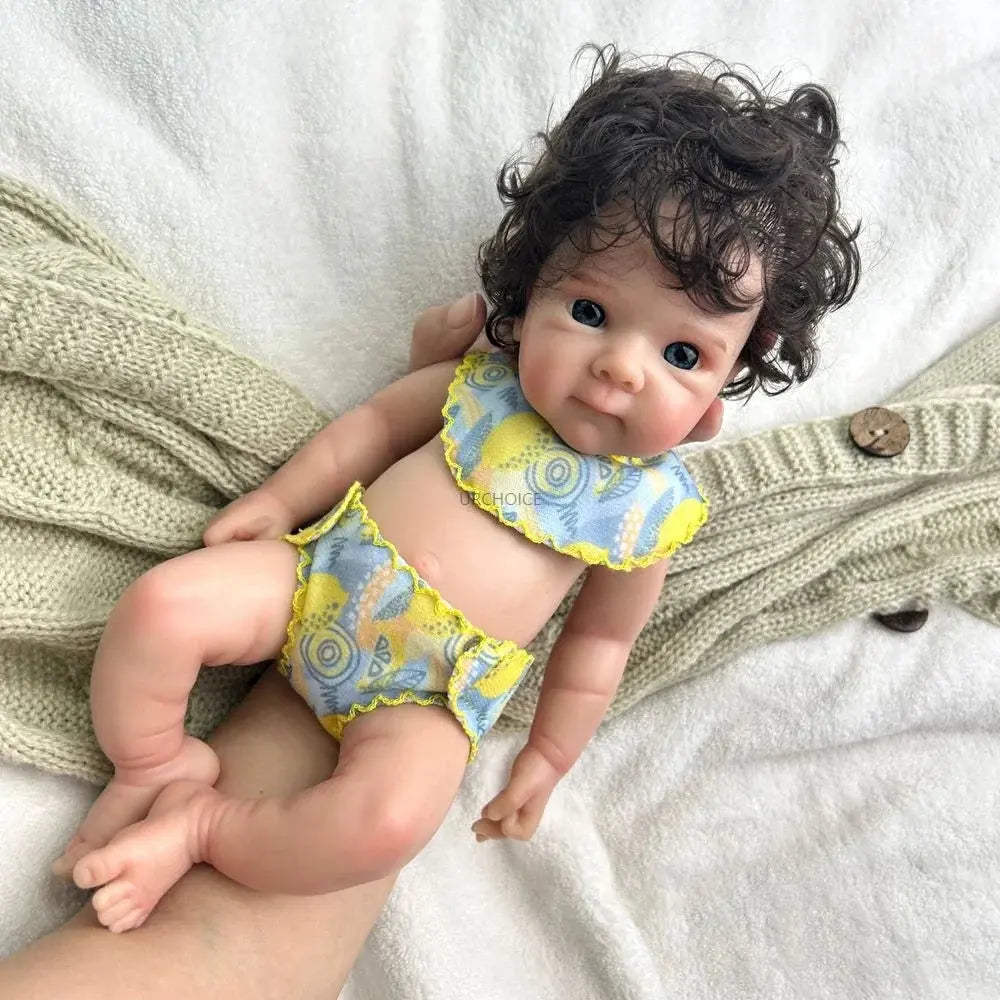 Image of Reborn Baby Dolls 12" Lifelike Silicone Reborn Baby Girl Bettie With
