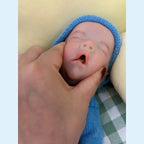 Image of Reborn Baby Dolls 13Inch Close Eyes & Open Mouth Levi Full Body