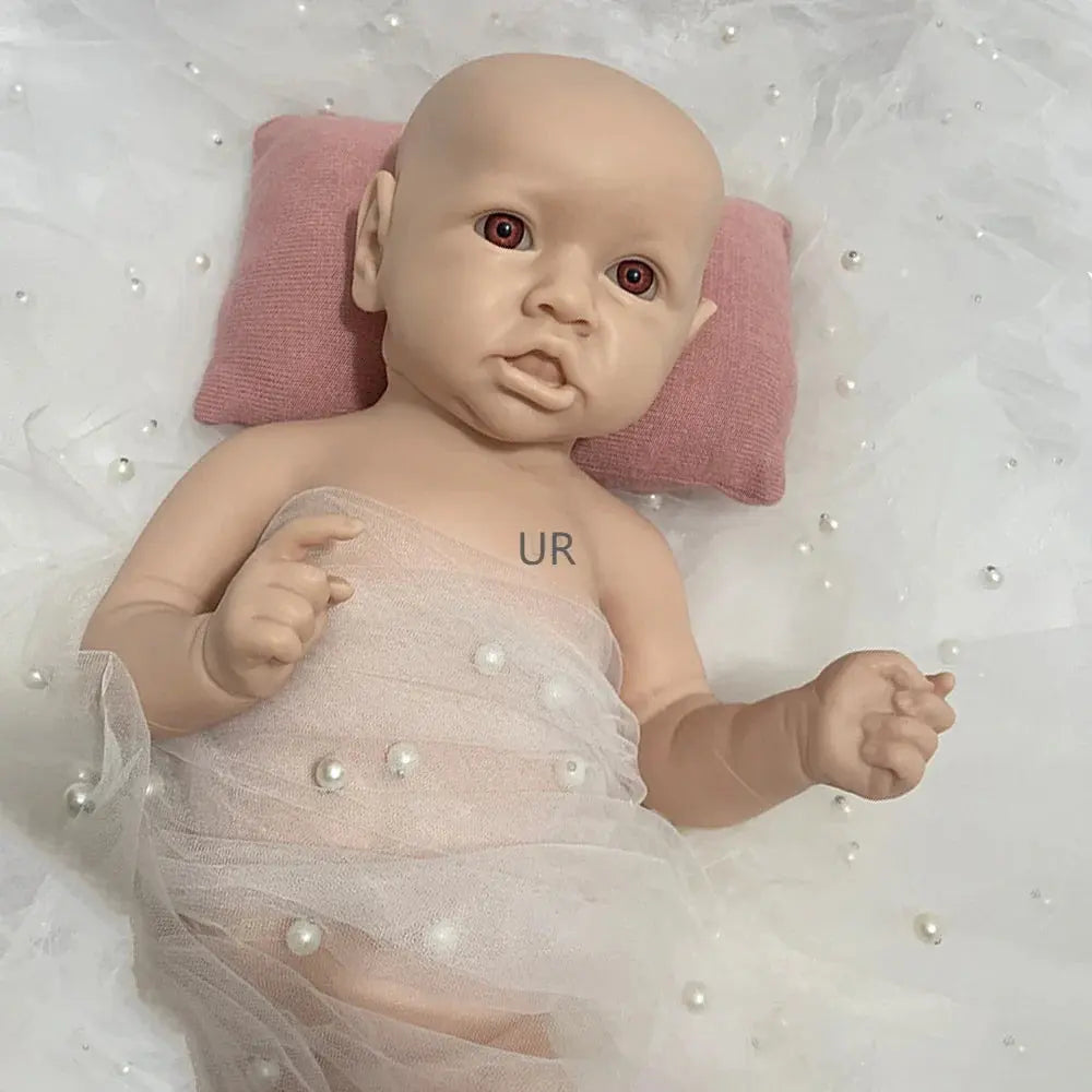 Image of Reborn Baby Dolls Lifelike Details 18Inch Full Body Solid Baby Girl