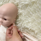 Image of Reborn Baby Dolls Artist Reborner Painted 16" Weighted Soft Platinum