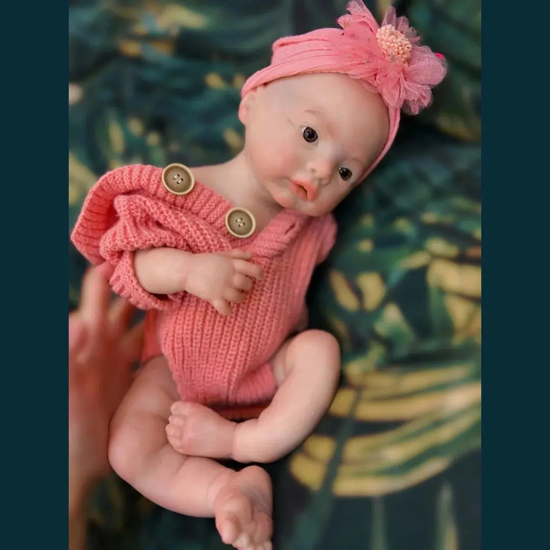 Image of Reborn Baby Dolls 45Cm Meadow Can Open Mouth  Solid Bebe Reborn De
