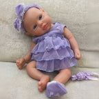 Image of Reborn Baby Dolls 33Cm Silicone Girl Reborn Doll Painted Full Body