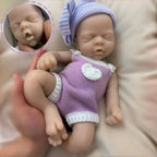 Image of Reborn Baby Dolls Reborn Dolls 33Cm Open Mouth Silicone Girl Full
