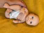 Image of Reborn Baby Dolls 25Cm Reborn Dolls Dark Skin Full Body Soft Solid