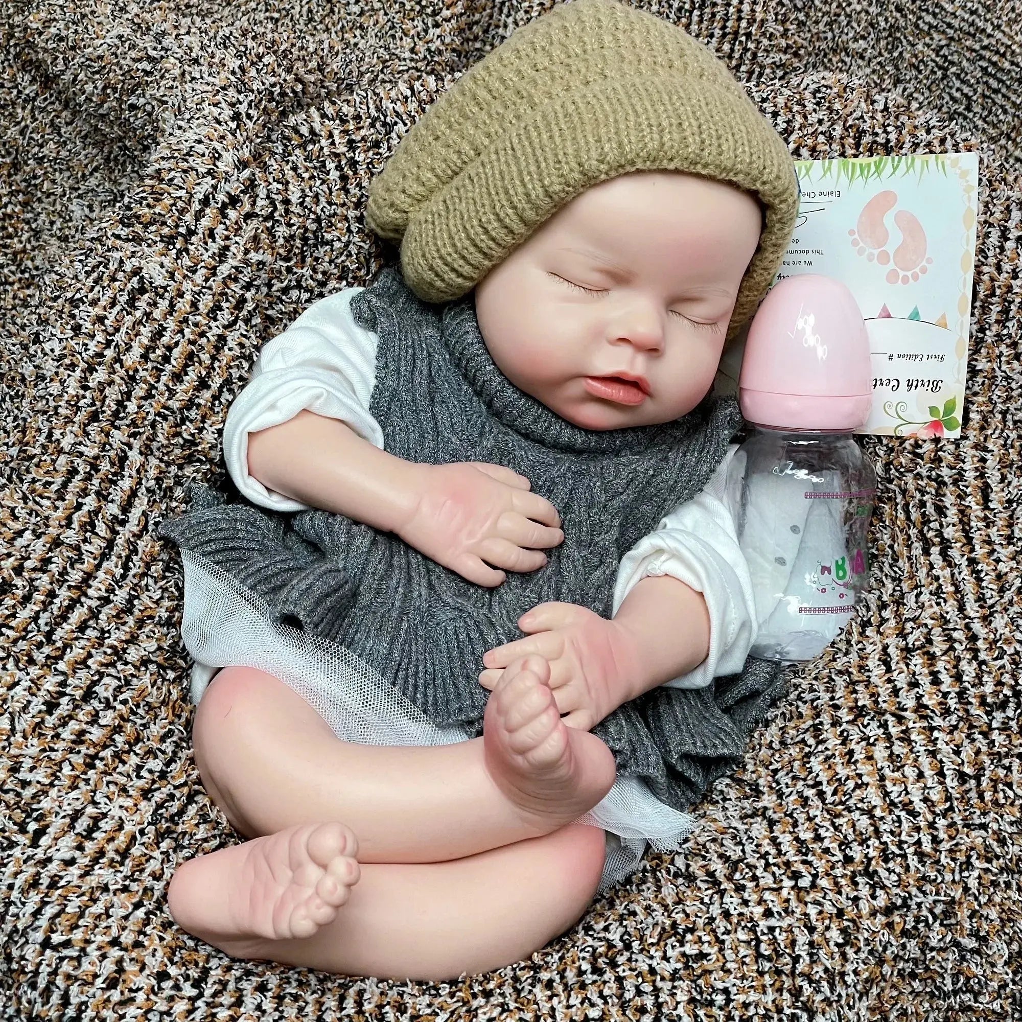 Image of Reborn Baby Dolls 20Inch Full Solid Silicone Bebe Reborn Girl And Boy