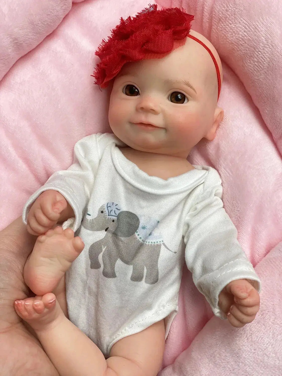 Image of Reborn Baby Dolls 26Cm Cute Maddie Waterproof Reborn Baby Girl With