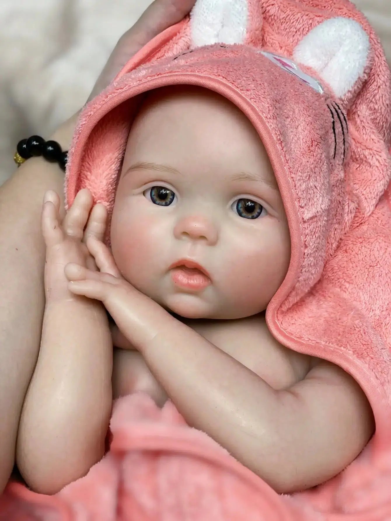 Image of Reborn Baby Dolls 18 Inch Lifelike Handmade Bebe Silicone Reborn Doll