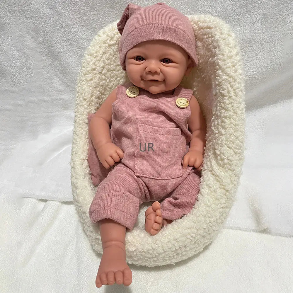 Image of Reborn Baby Dolls Waterproof Weighted Baby Girl 18" Lifelike Full
