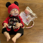 Image of Reborn Baby Dolls 47Cm Washable Eric Bebe Reborn Girl With Painted