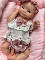 Image of Reborn Baby Dolls 26Cm Cute Maddie Waterproof Reborn Baby Girl With