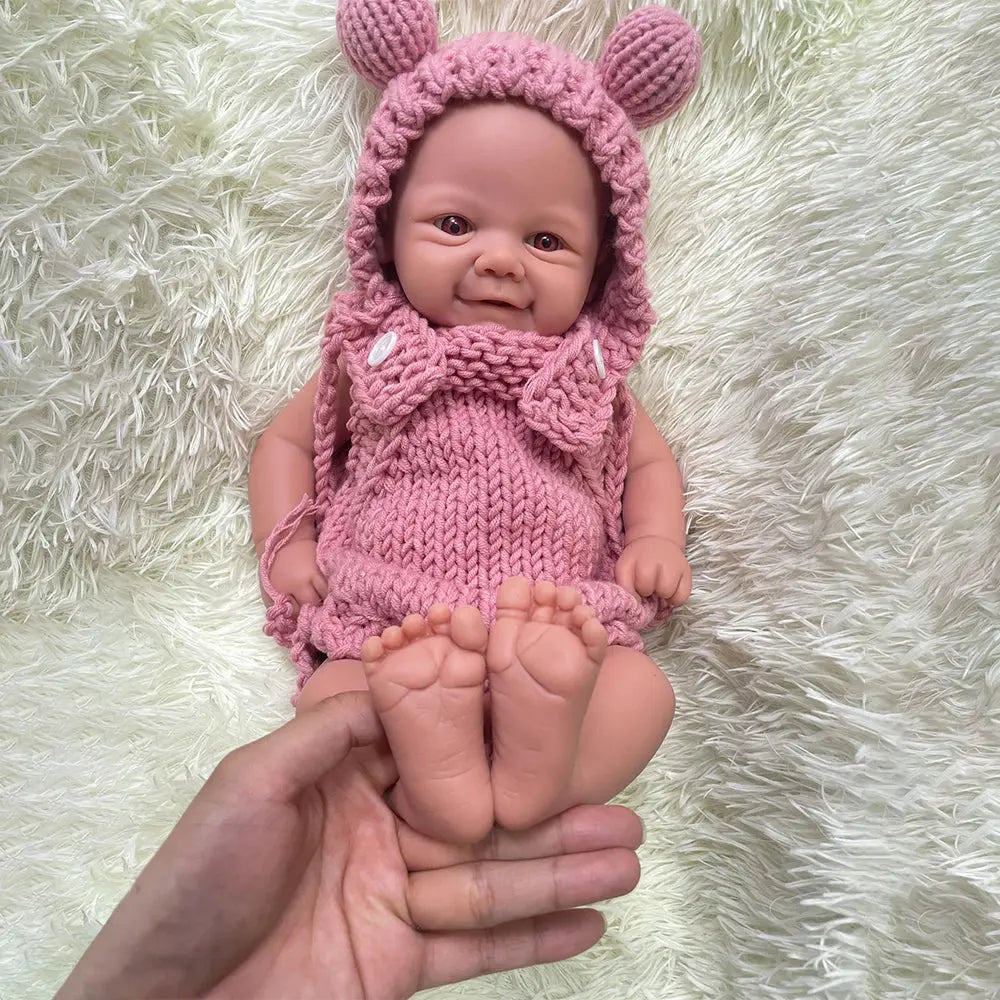 Image of Reborn Baby Dolls Waterproof Weighted Baby Girl 18" Lifelike Full