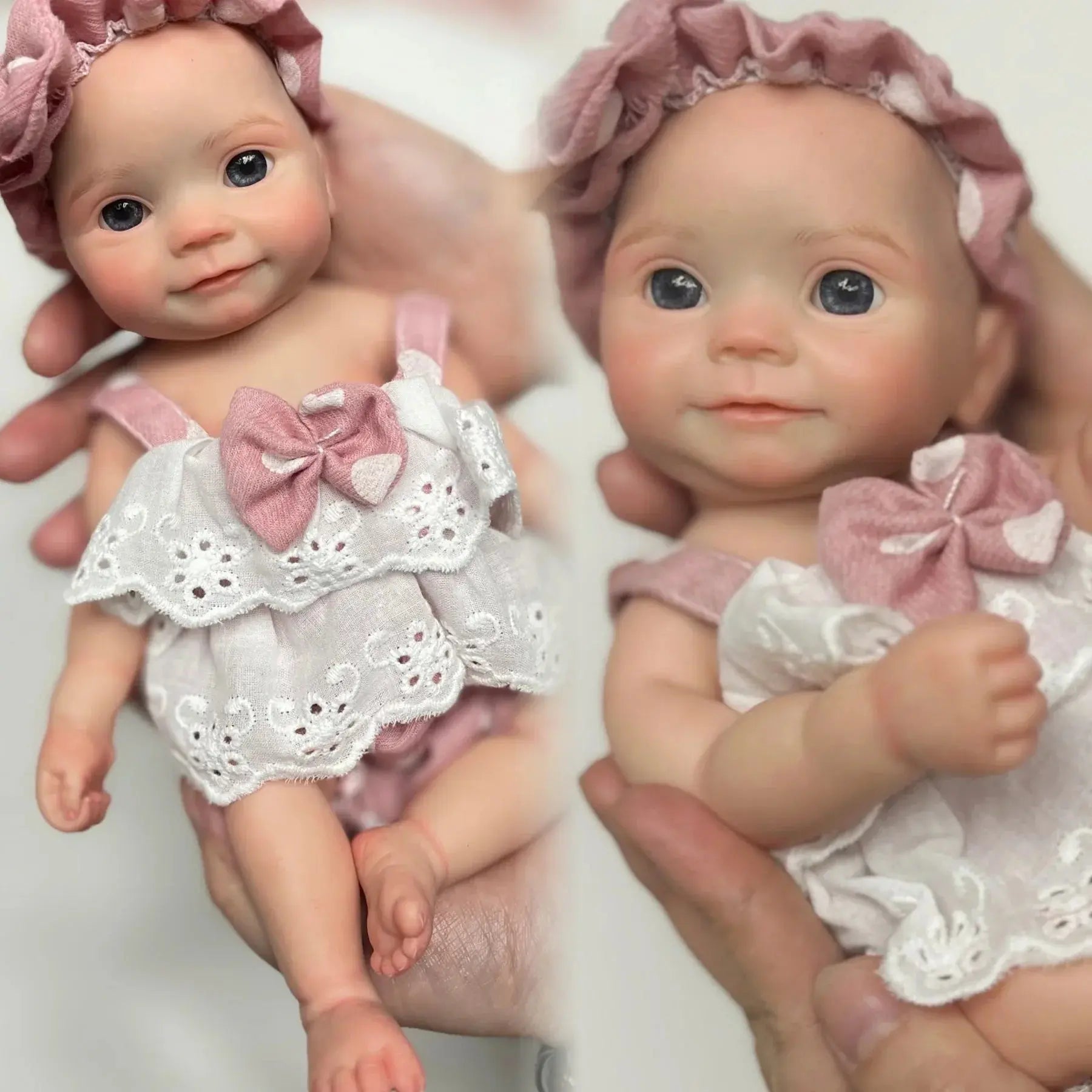 Image of Reborn Baby Dolls 26Cm Cute Maddie Waterproof Reborn Baby Girl With