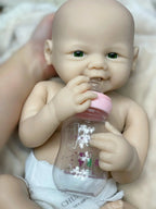 Image of Reborn Baby Dolls 18Inch/2 Styles Unpained Vivienne Full Body Solid