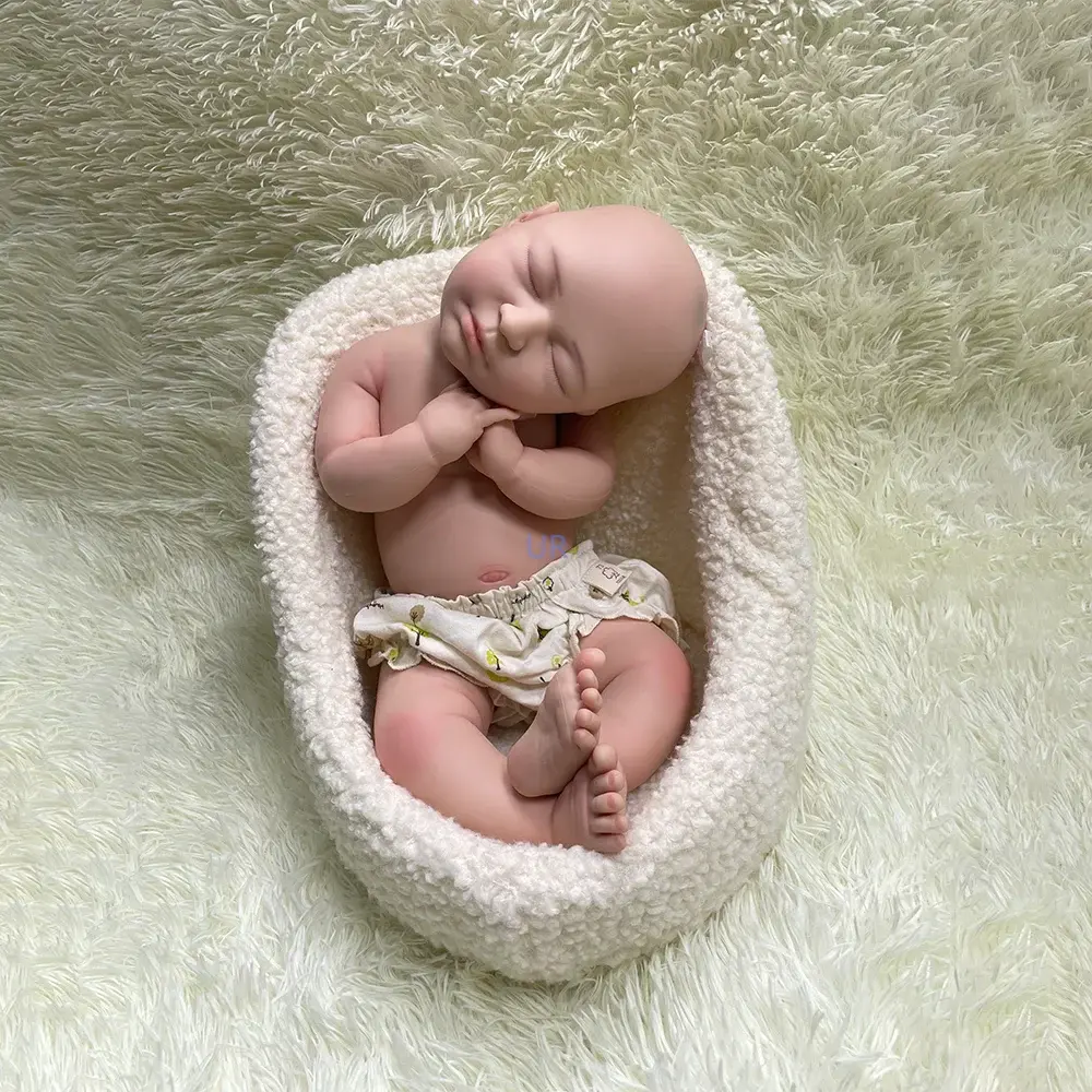 Image of Reborn Baby Dolls 55Cm 22" Weighted Super Soft Platinum Silicone