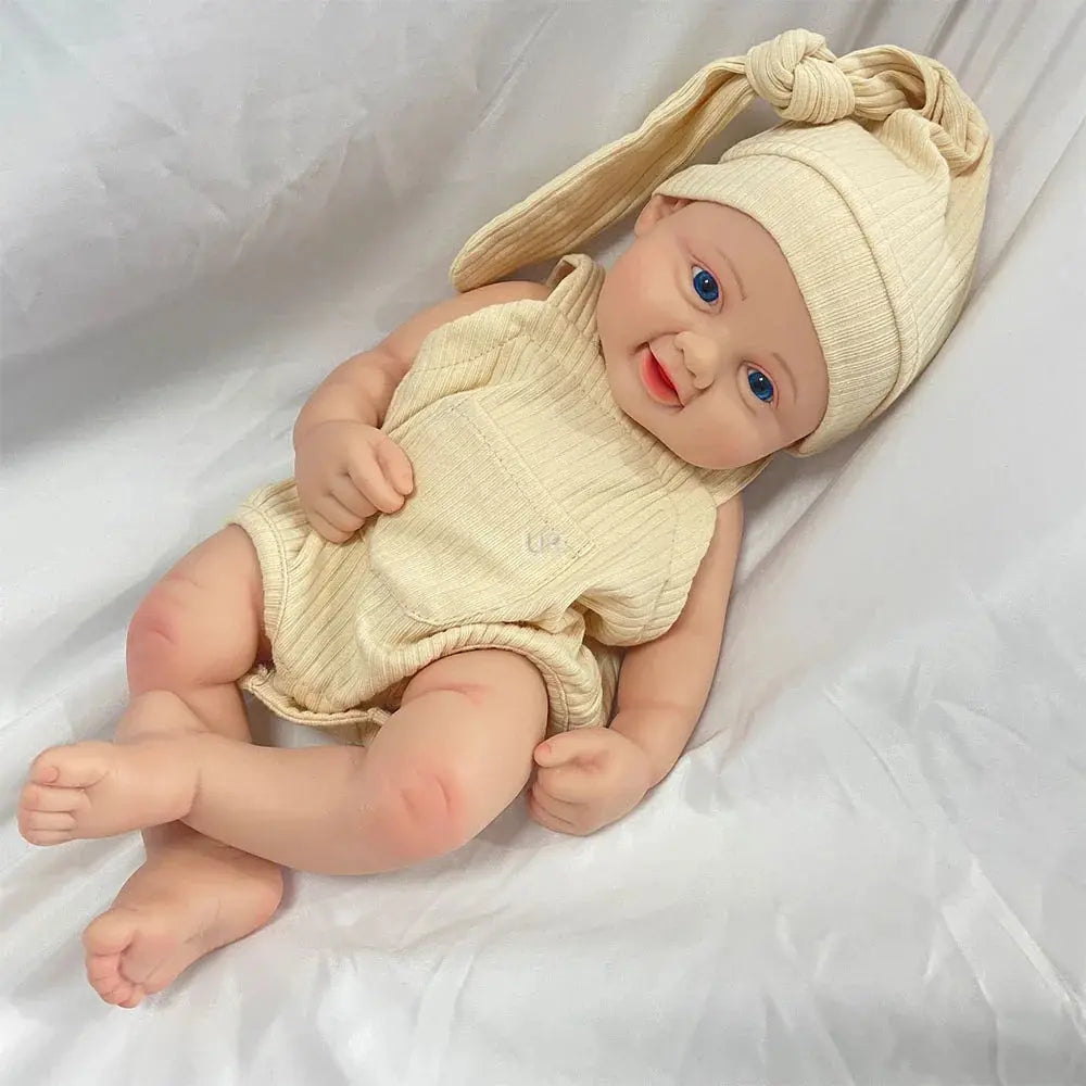 Image of Reborn Baby Dolls Lifelike Washable 16-Inch Realistic Silicone Reborn