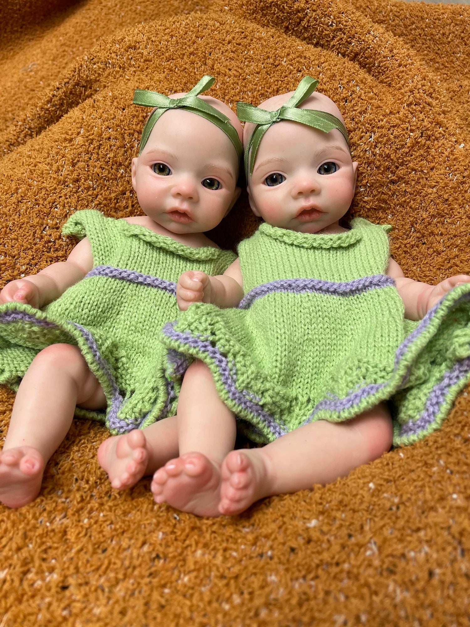 Image of Reborn Baby Dolls 11 Styles/ 26Cm Waterproof Close/Open Solid