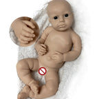 Image of Reborn Baby Dolls 45Cm Boy Loulou Bebê Reborn De Silicone