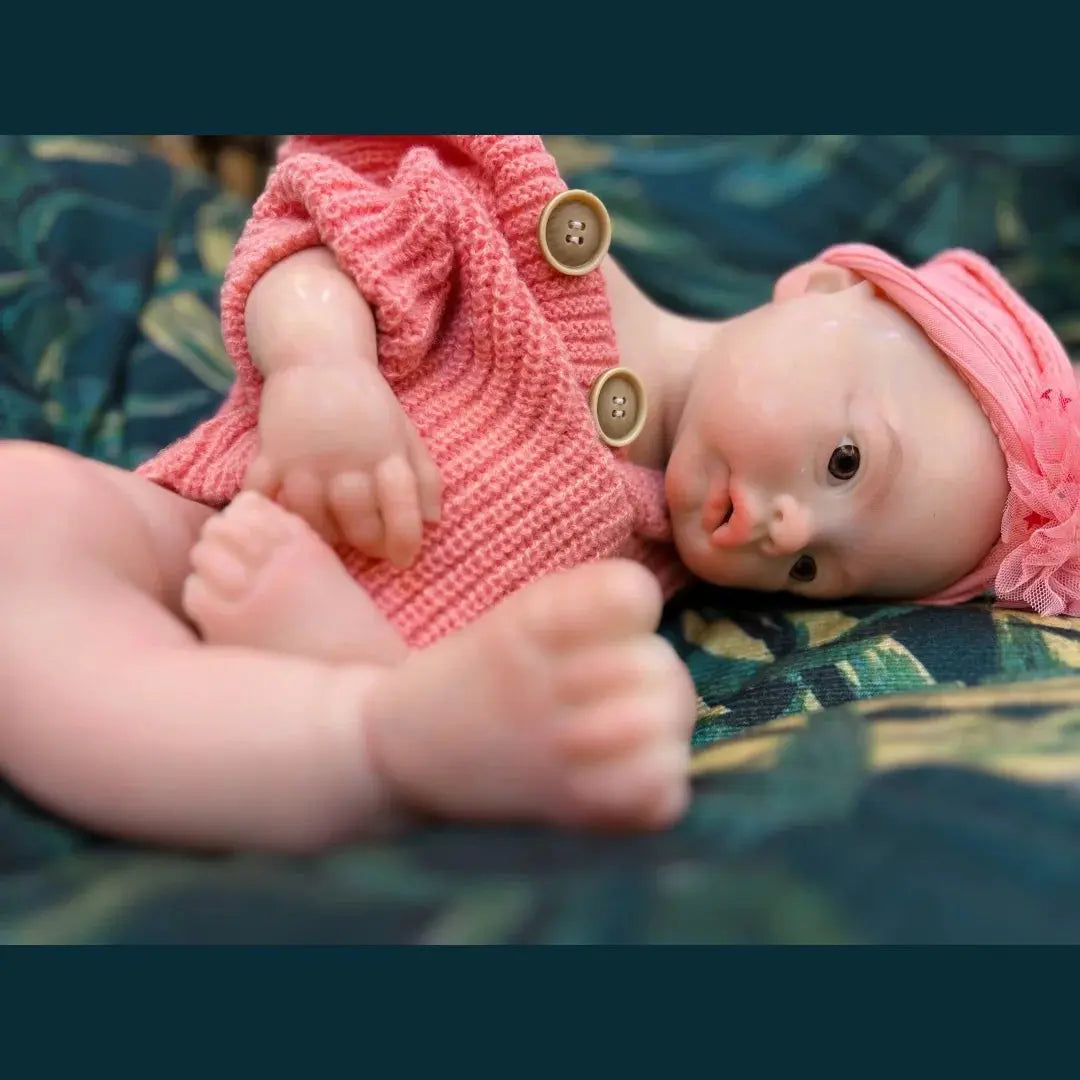 Image of Reborn Baby Dolls 45Cm Meadow Can Open Mouth  Solid Bebe Reborn De