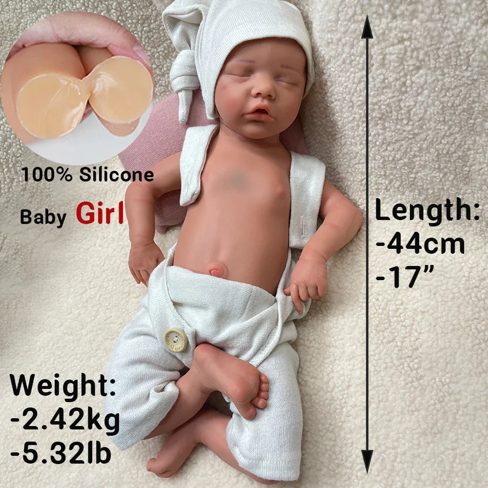 Image of Reborn Baby Dolls 100% Handmade Silicone Reborn Dolls For Adoption