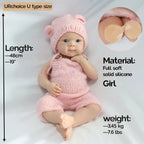 Image of Reborn Baby Dolls 19 Inch Lifelike Silicone Reborn Baby Doll Girl
