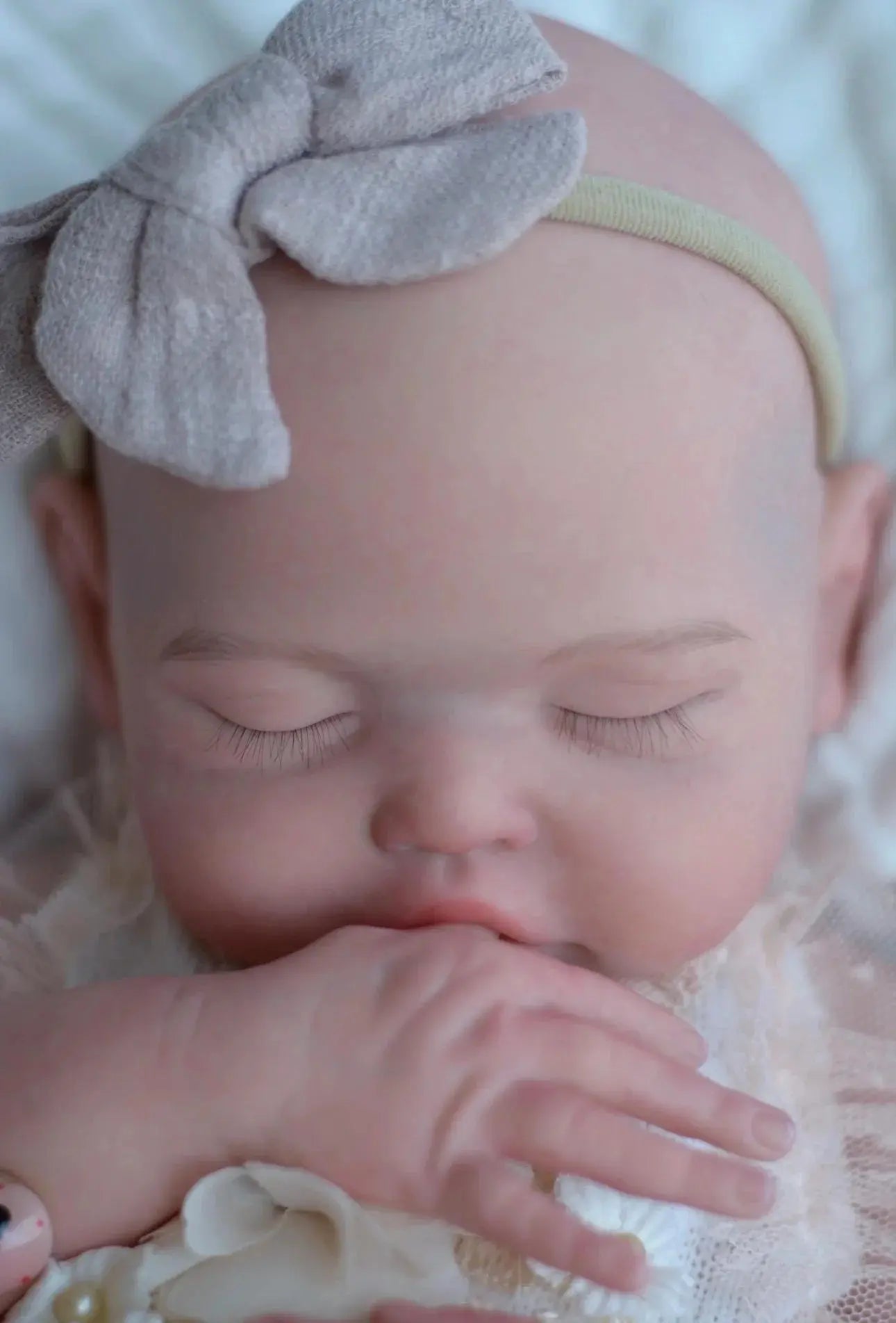 Image of Reborn Baby Dolls 18Inch Can Open Mouth&Washable Solid Silicone Bebe