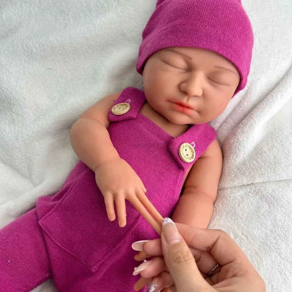 Image of Reborn Baby Dolls 22Inch Soft Silicone Reborn Baby Girl Waterproof